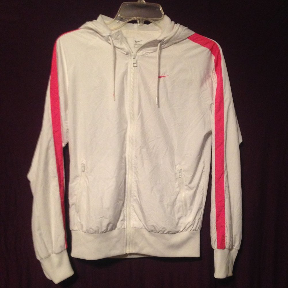 White Nike Windbreaker size medium - Picture 1 of 4